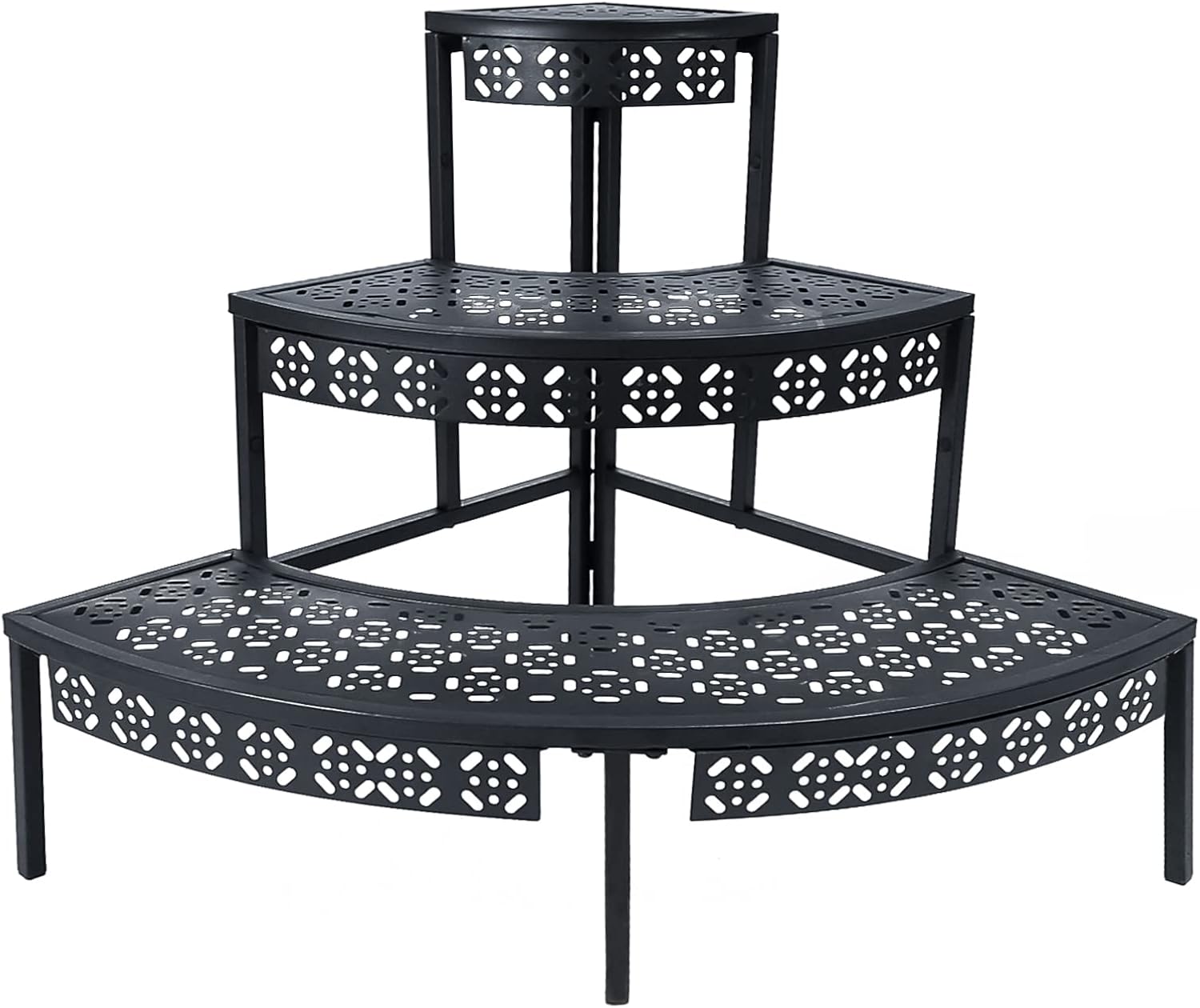 3-Tier Metal Corner Plant Stand