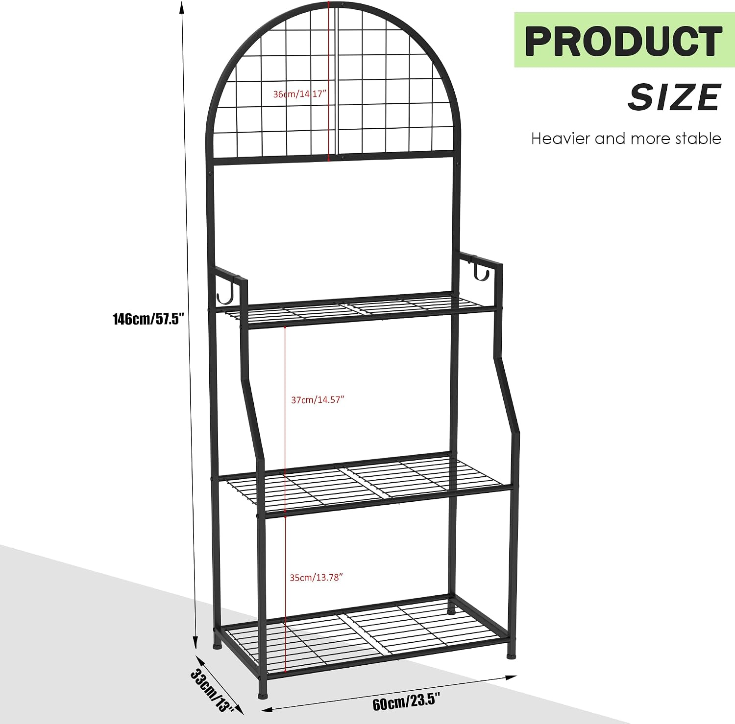 3 Tier Metal Plant Stand