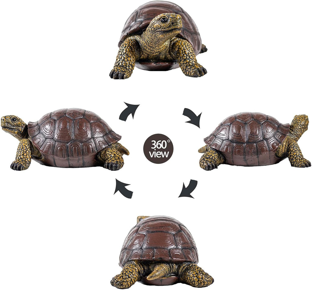 Large Resin Turtle Garden Statue Decor