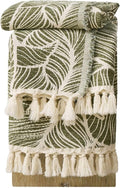 Chenille Tassel Throw Blanket