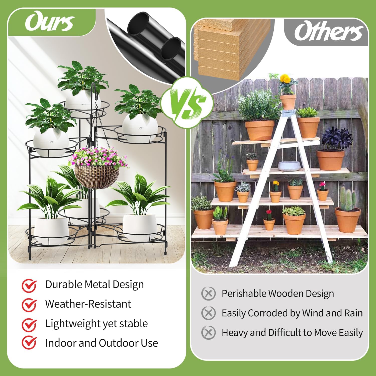 Heavy Duty Metal Plant Stand