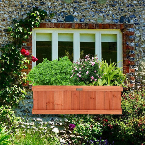 2 Pack Wood Garden Planter Box