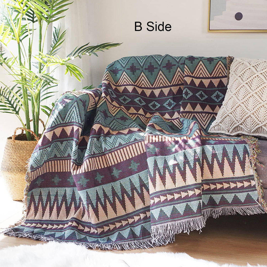 Boho Aztec Throw Blanket