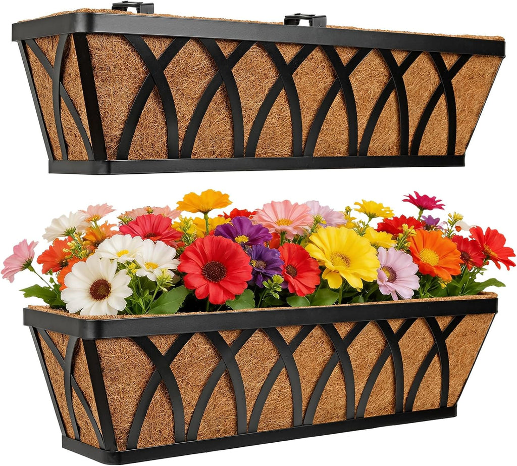 2 Pack Window Box Planter