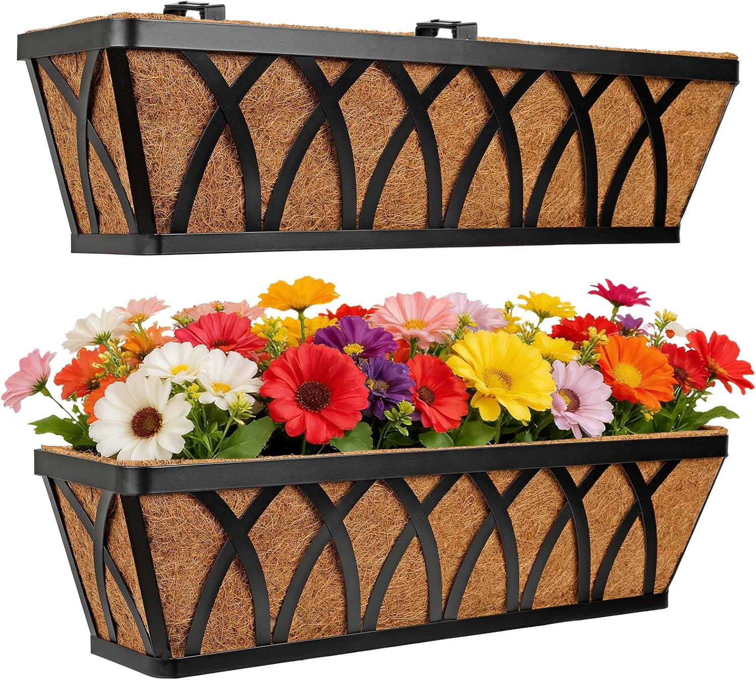 2 Pack Window Box Planter