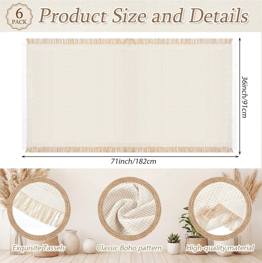 Large Boho Outdoor Picnic Blanket