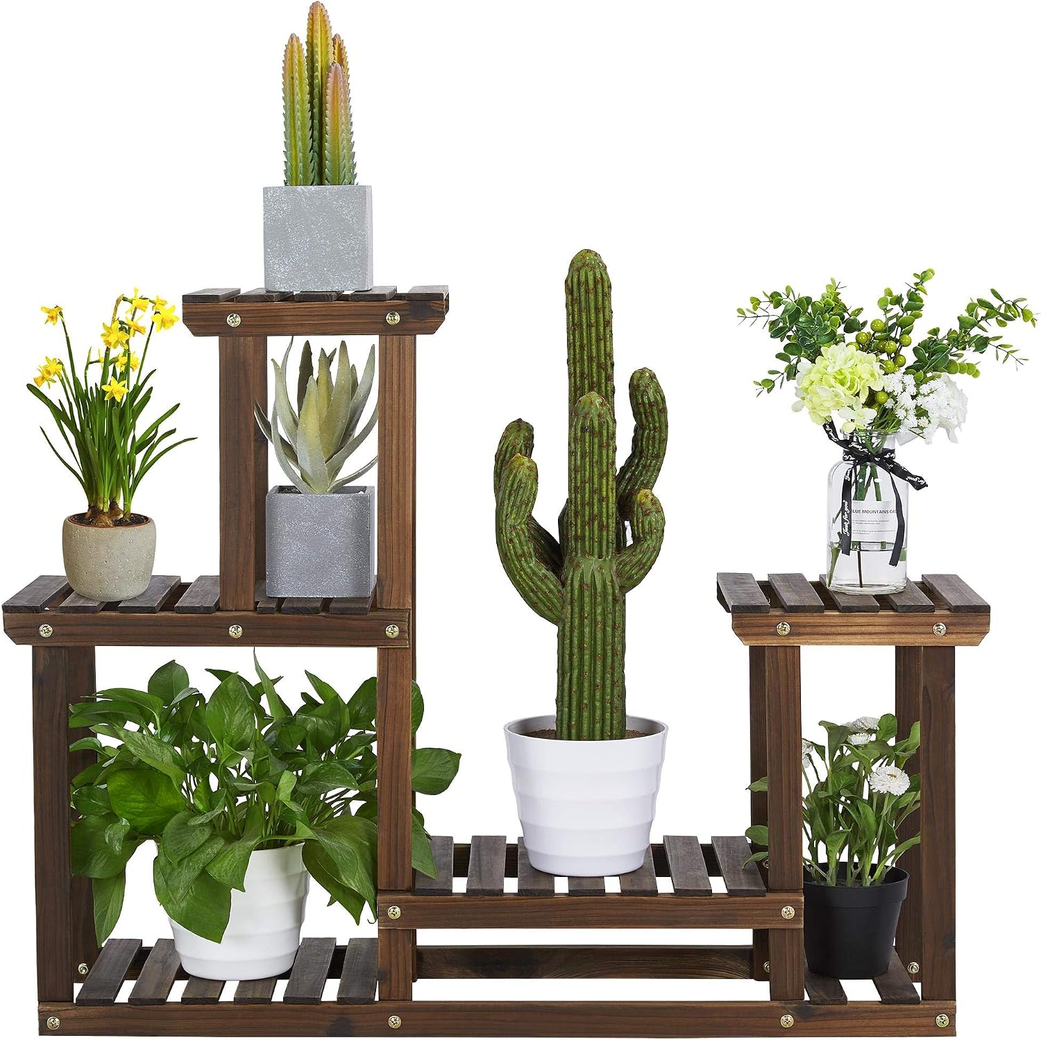 Outdoor Plant Shelf Tiered Stand