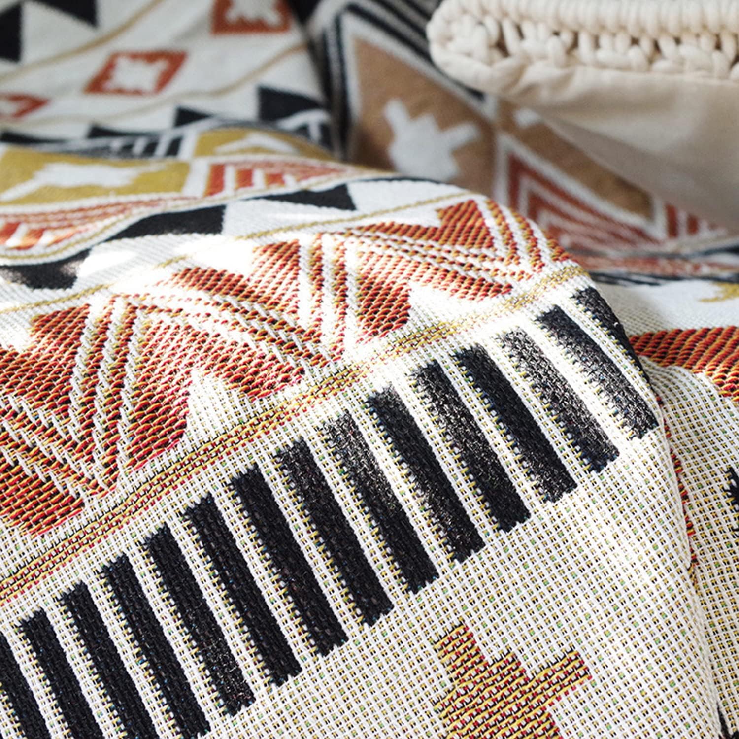 Boho Aztec Throw Blanket