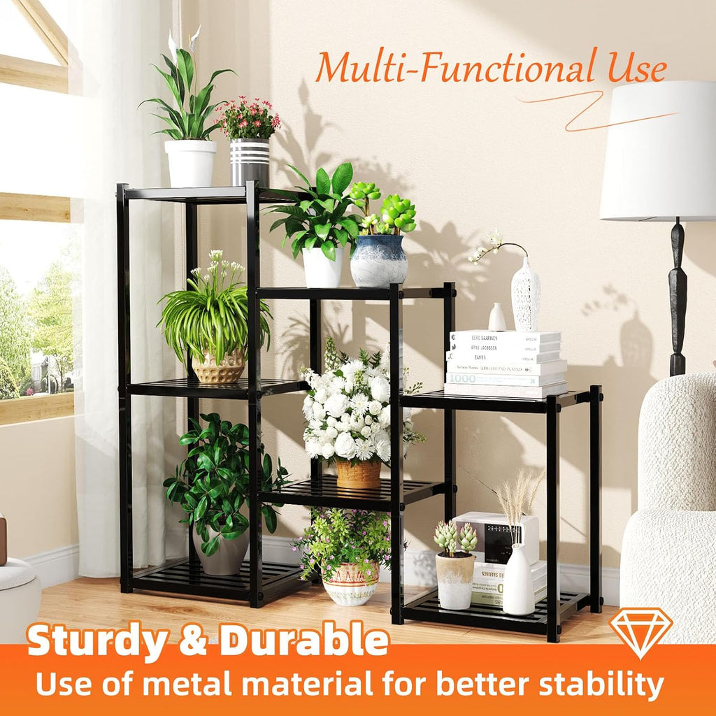 Simple Trending 7 Tier Metal Plant Stand