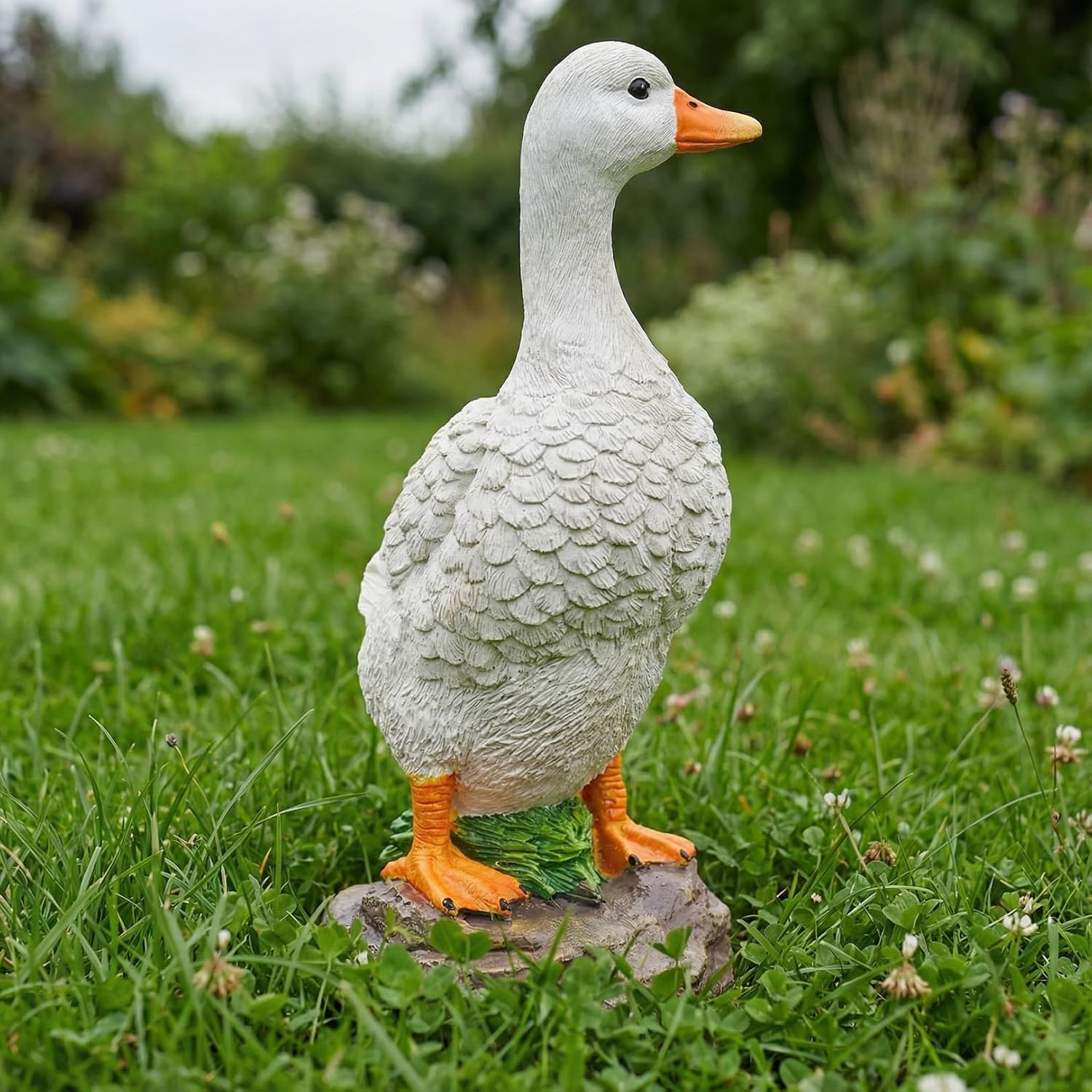 Resin Duck Garden Statue Decor