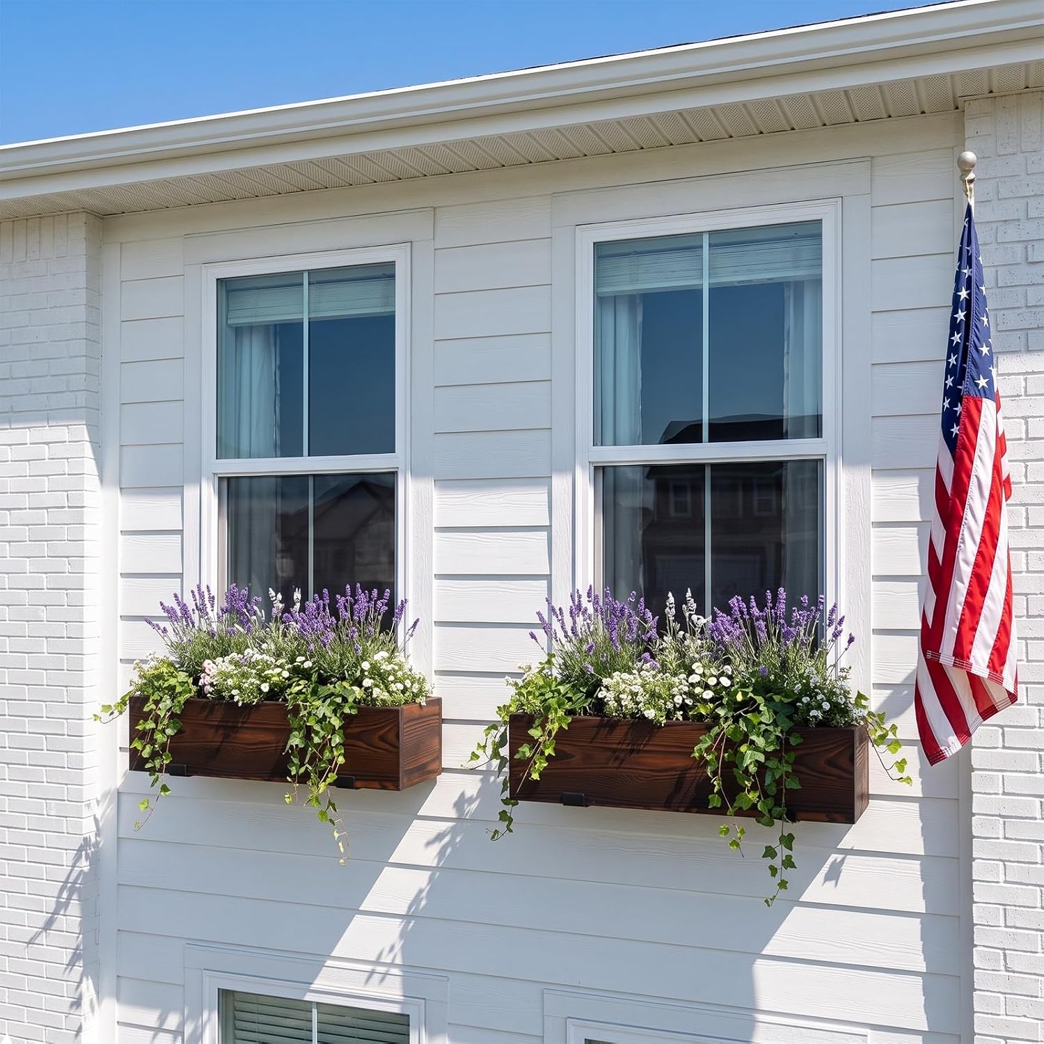 Wood Window Planter Box