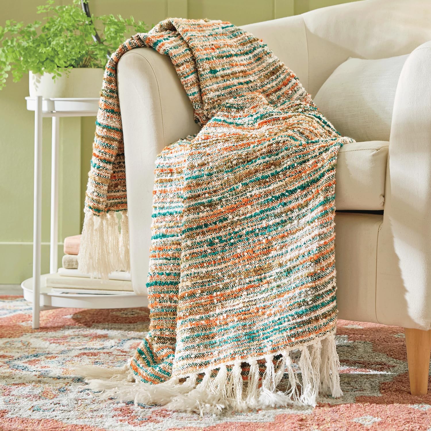 Textured Throw Blanket