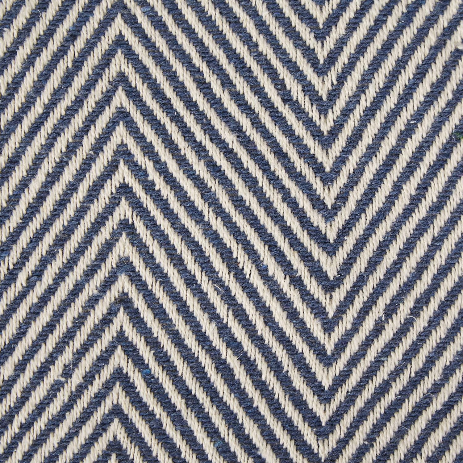 Rustic Farmhouse Cotton Chevron Blanket Throw