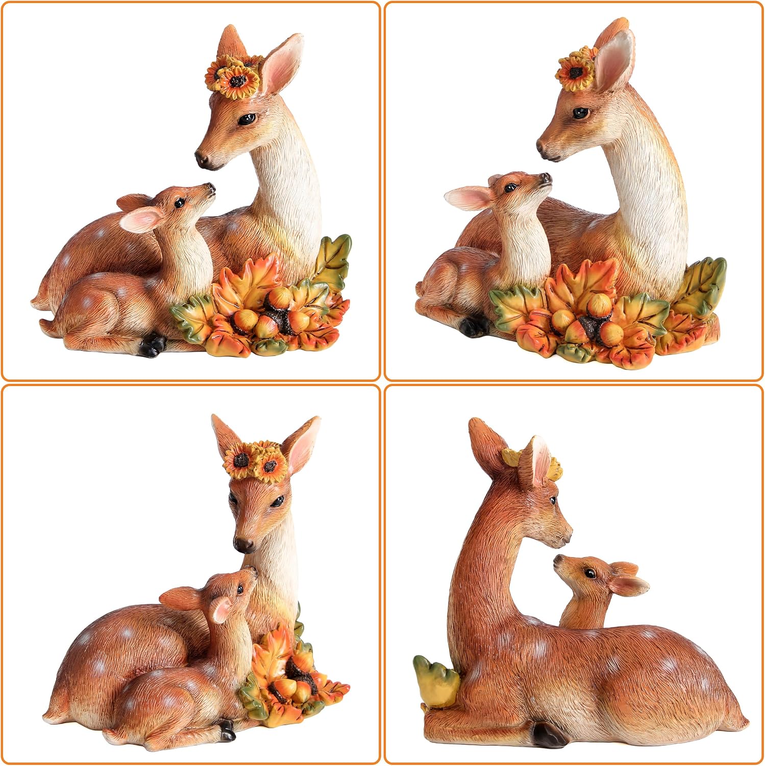 Garden Resin Deer Statue Decor